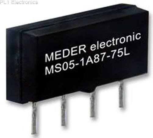 Meder - Ms05-1A87-75D - Relay, Reed, Microsil, 5Vdc