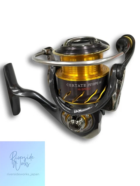 DAIWA 13 CERTATE 2510PE-H Spinning Reel Boxed JDM Custom Gold