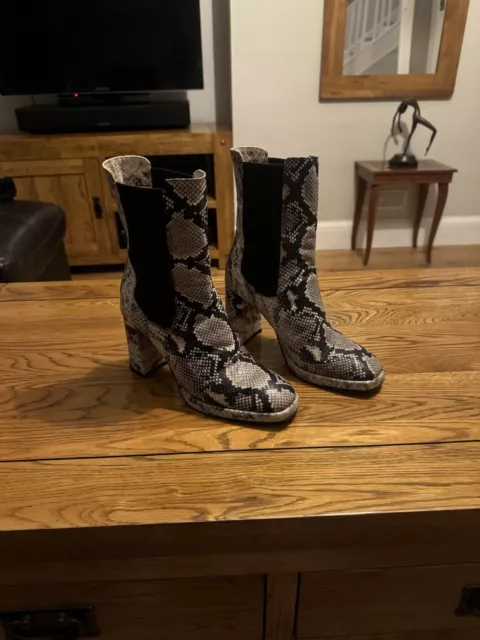Russell and bromley snakeskin boots online