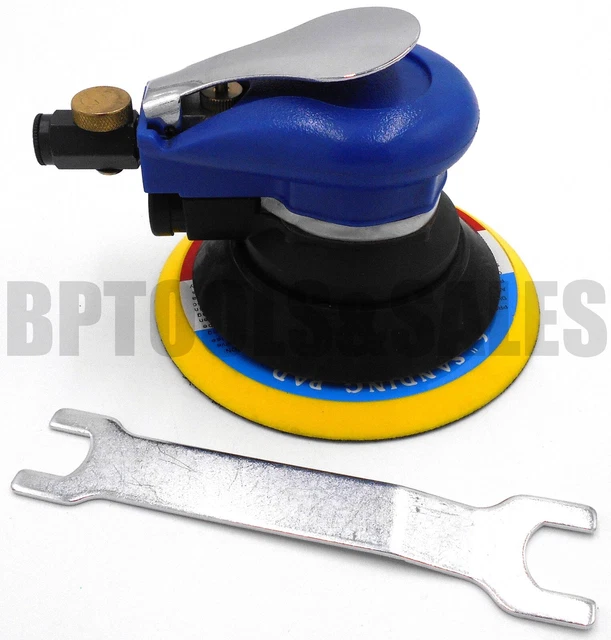 6& AIR RANDOM Orbital Palm Sander Auto Body Orbit DA Sanding LOW