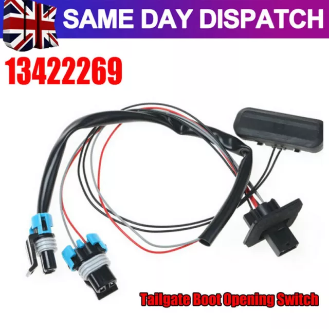 UK New For Vauxhall Insignia Tourer Estate Tailgate Boot Opening Switch 13422269