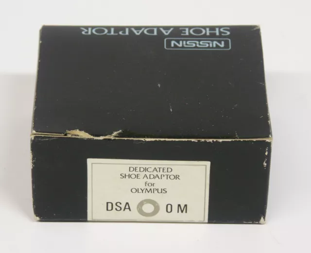 Nissin Dedicated Shoe Adapter for Olympus OM 35mm cameras