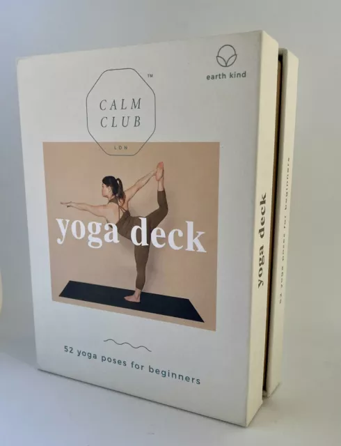 YOGA DECK 52 Poses For Beginners Calm Club Self Help Fitness Stretch Card  Luckie $12.99 - PicClick