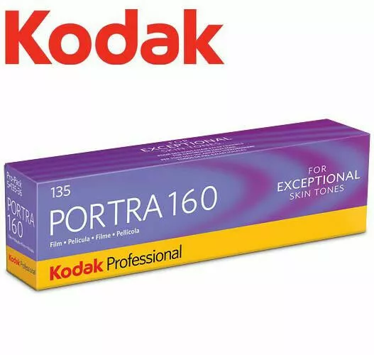 Kodak Portra 160 35mm Film (5 FILM PACK) - 36 exposures - exp 06/2054