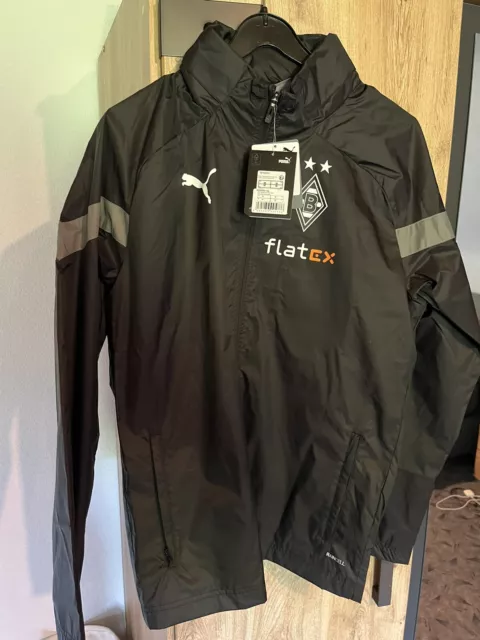 Puma Borussia Mönchengladbach Regenjacke 22/23 Größe M Neu