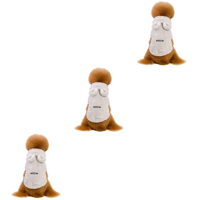 3 PCS Reflective Dog Coats Dog Sweaters Thermal Clothing Winter