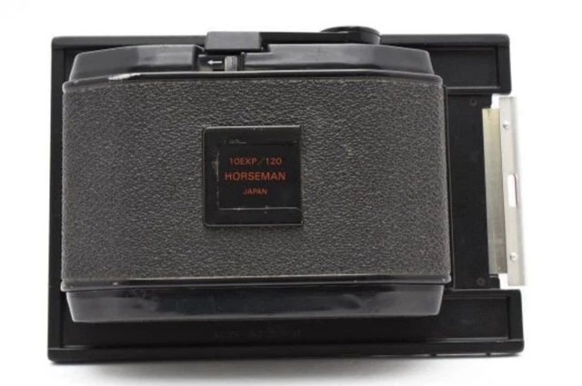 #181★現状品★ HORSEMAN 10exp/120 Exc+5] Horseman 10EXP 120 6x7 Roll Film Back Holder From
