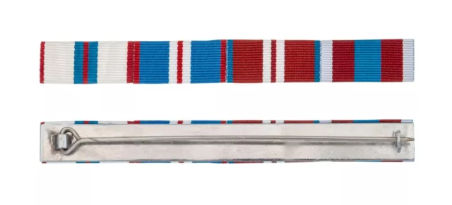 Queens Jubilee Silver, Golden, Diamond, Platinum Medal Ribbon Bar