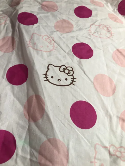 Vintage Sanrio Hello Kitty Fitted Twin Sheet Free Shipping