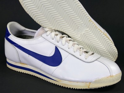 1983 NIKE CORTEZ Leather Sz 15 White 