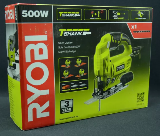 Ryobi Electric Jigsaw Saw RJS720-G 500W New Boxed