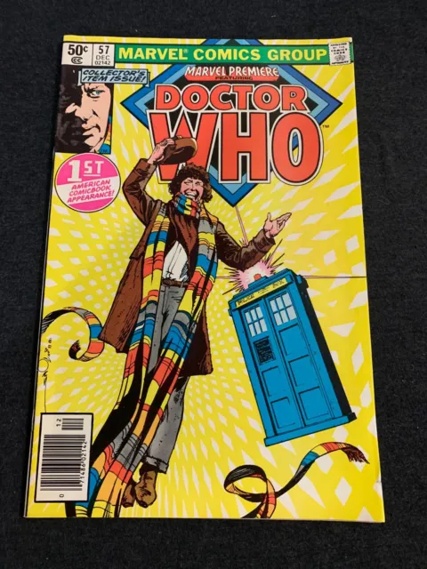 Marvel Premiere 57 1st Doctor Who in Comic Books 1980 HIGH GRADE Newsstand