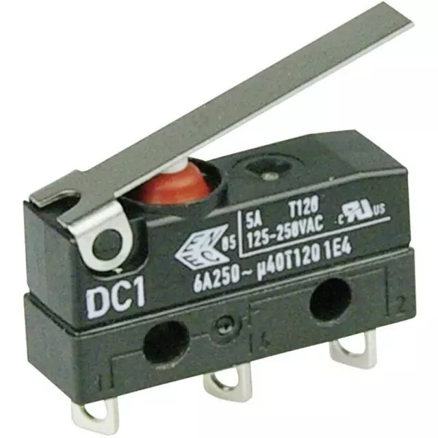 ZF DC1C-A1LC Microrupteur DC1C-A1LC 250 V/AC 6 A 1 x On/(On) IP67 à rappel 1