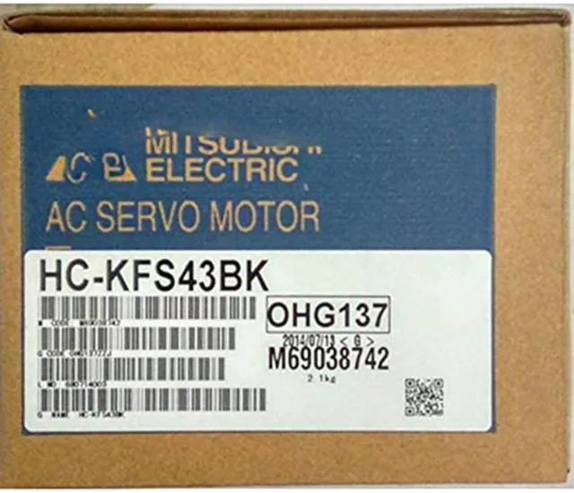 NEW MITSUBISHI HC-KFS43BK Servo Motor