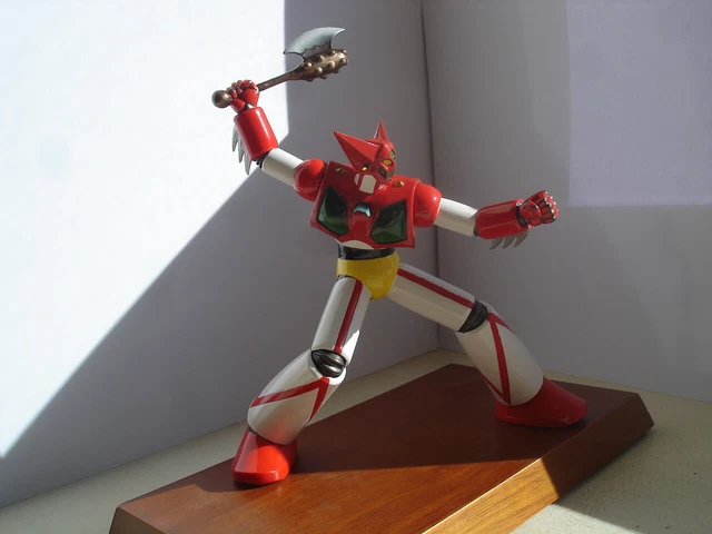 Figurine Grendizer Goldorak - Banpresto 1999 - Jouet Fer Blanc Mécanique - Neuve Sous Blister