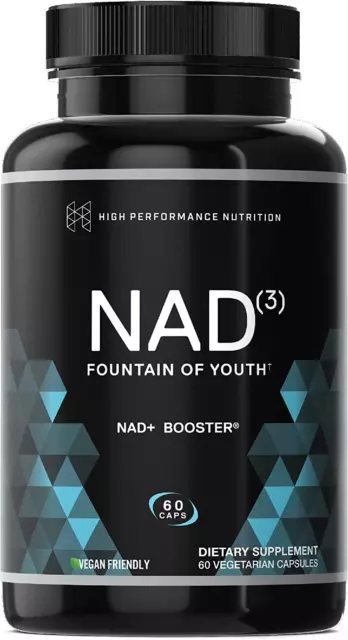 NAD+ Booster - Nicotinamide Riboside Alternative (NAD3) anti Aging NRF2 60 Pills 2