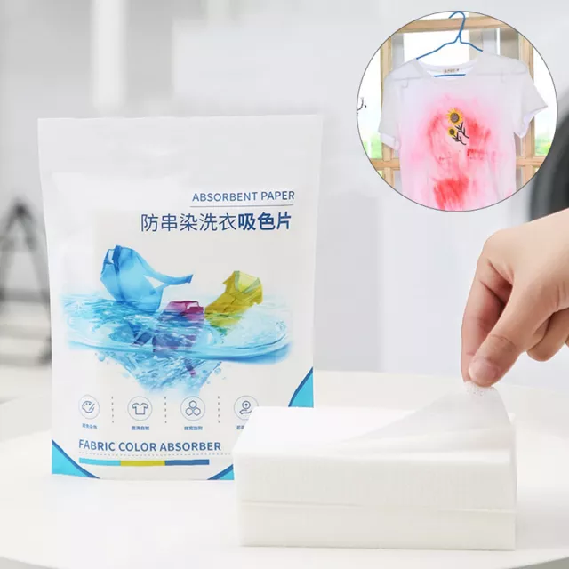 Anti-Staining Clothes Laundry Paper Anti-String Mixing Color Absorption F#7H