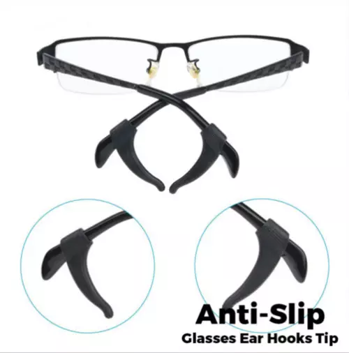 10 Paar Silikon Sportbügelenden Fassungshalter Anti-Rutsch Bügelenden für Brille 3
