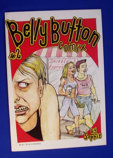 Belly Button Comix 2 underground comic (Sophie Crumb)  Fantagraphics. VFN/NM.
