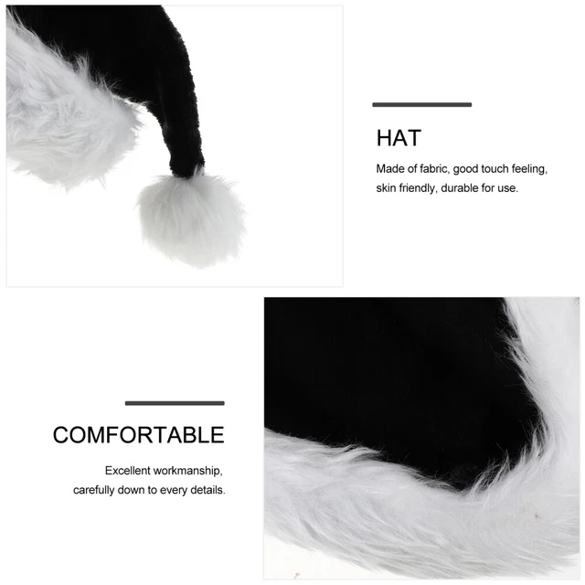 CHUCKYCOSTUME COSTUMES FOR Dogs Christmas Hats Adult Black Plush Party