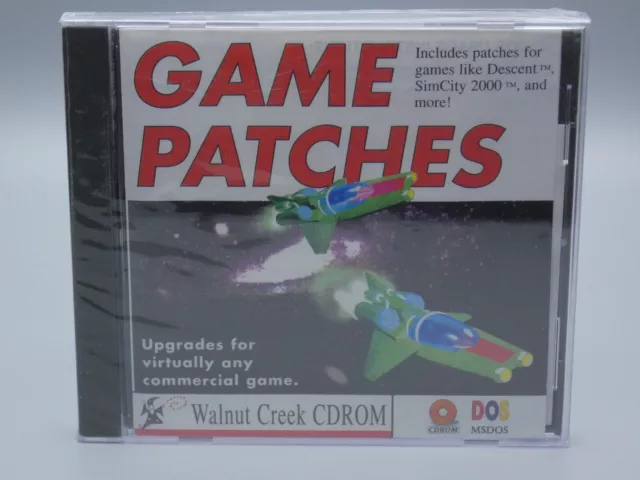 600+ DOS WIN 3.1 / WIN95 Game Patches / Updates on CD Including Rares NEW