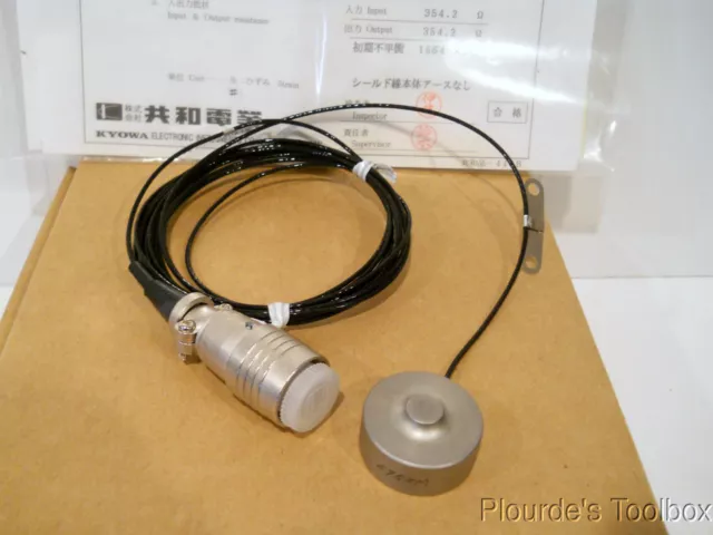 New Kyowa SS Compression Load Cell LMR-S-50KNSA14, 50 kN, 7 Volts 3