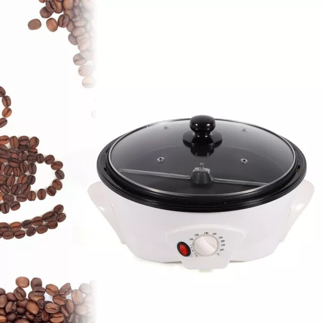 800W Electric Coffee Roaster Home Use Coffee Beans Roasting Baking Machine 1500g