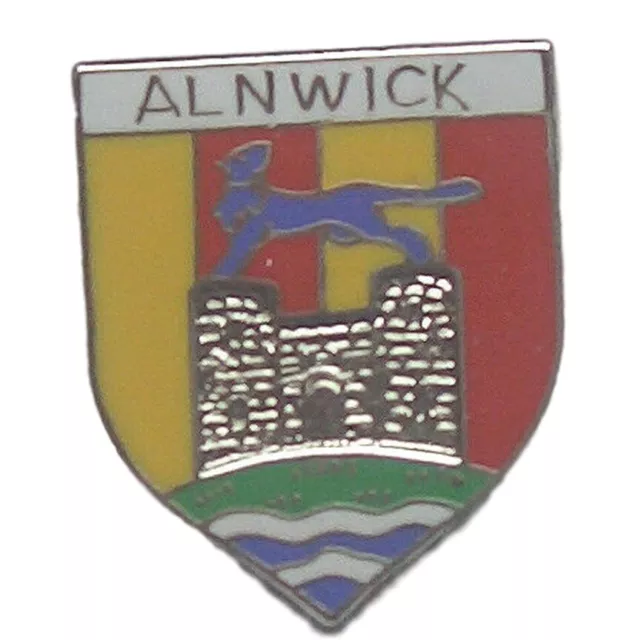 Alnwick UK Large Quality Enamel Lapel Pin Badge