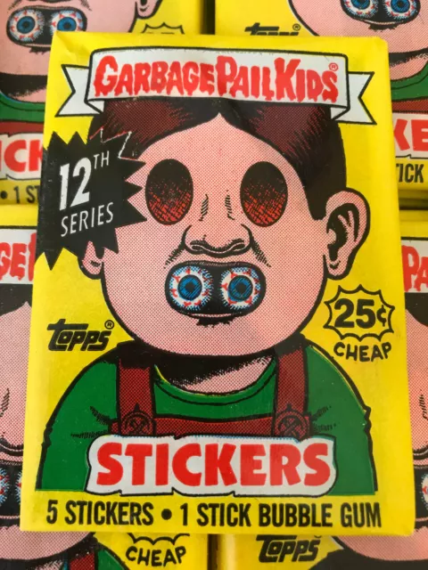 Garbage Pail Kids 12th Series Trading Card Pack NEW Sealed WAX OS12