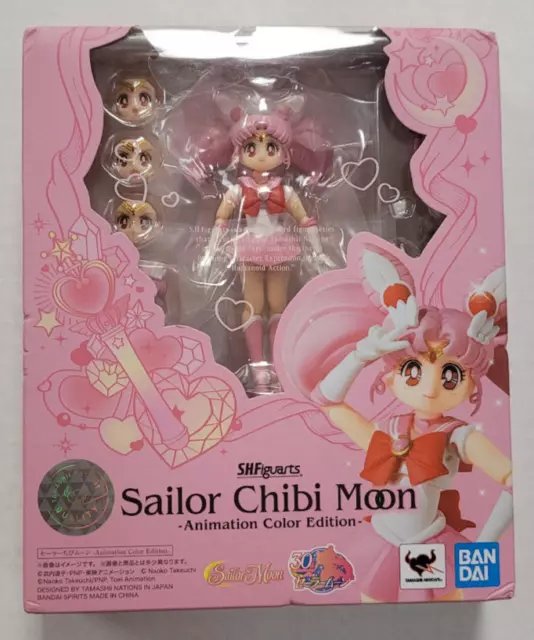 Bandai S.H. Figuarts SAILOR CHIBI MOON Animation Color Edition Figure NEW