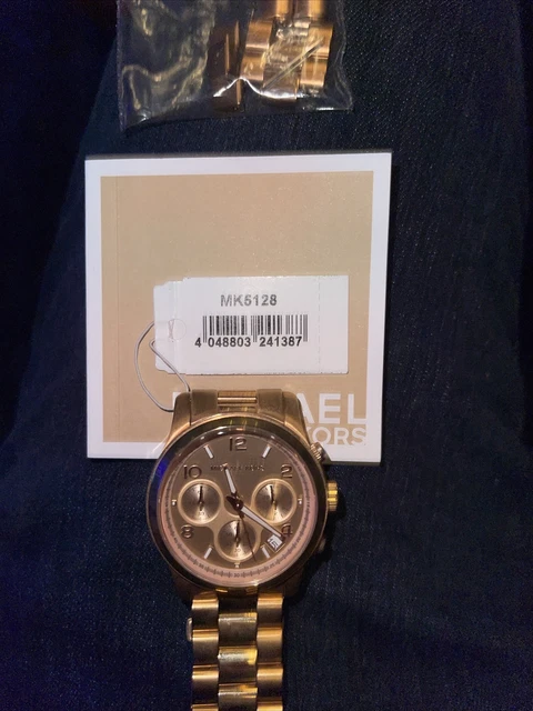 GENUINE MICHAEL KORS Rose Gold Watch Vx3J With Box 50.00