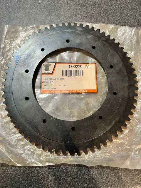 18-3225 V-Twin Clutch Hub Starter Ring Without Rivets