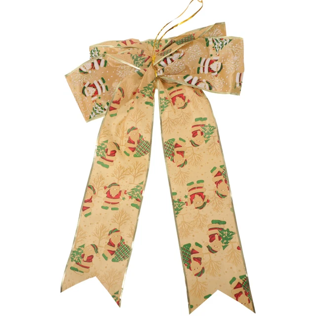 Großer Bogen Weihnachtsbaum Hängende Dekoration Krippenschmuck Kranz