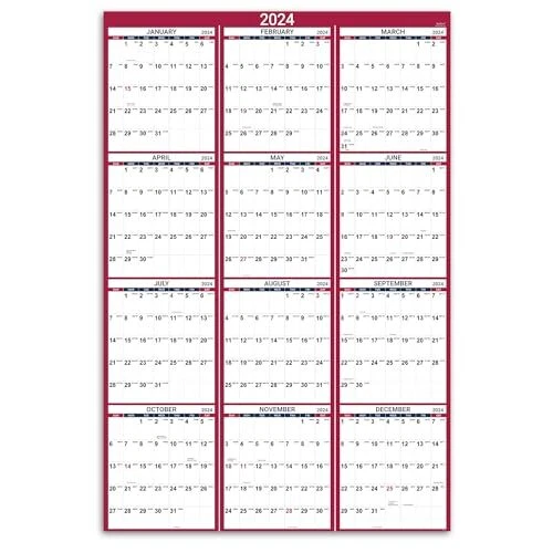 2024 YEARLY WALL Calendar Yearly Wall Calendar 2024 2024 Wall