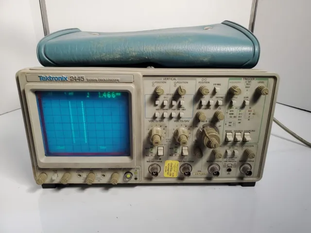 Untested - TekTronix 2445 150MHz 4-Channel Analog Oscilloscope AS-IS Powers ON!