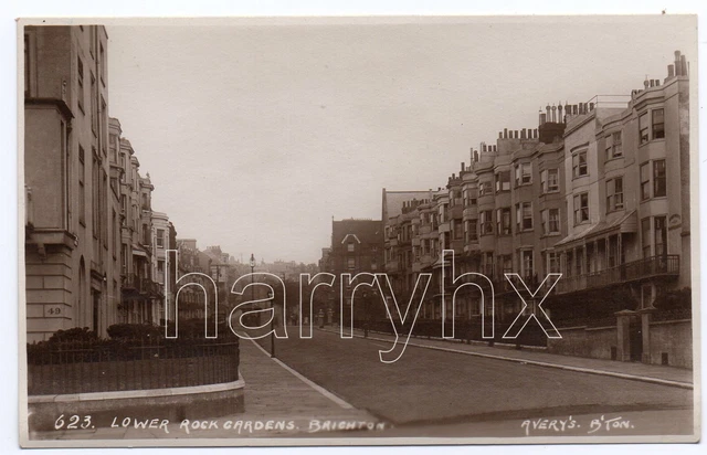 Brighton. Lower Rock Gardens. Street View. Sussex