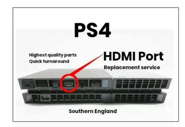 Servizio di sostituzione porta HDMI PS4 NO correzione NO costo