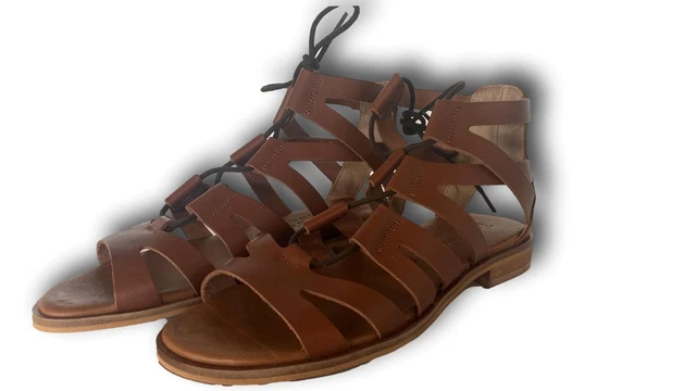 RAQUEL PEREZ Alchimiste Sandales Basses Femme Véritable Cuir 3