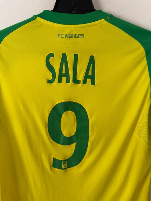Maillot Vintage FC Nantes 2017/18 - Sala #9 - Umbro Manche Longue Homme Taille L