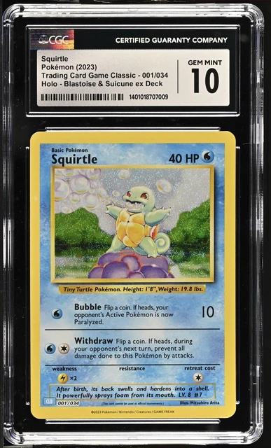 Blastoise (Pokémon TCG Classic (Blastoise) 003/034) (International TCG