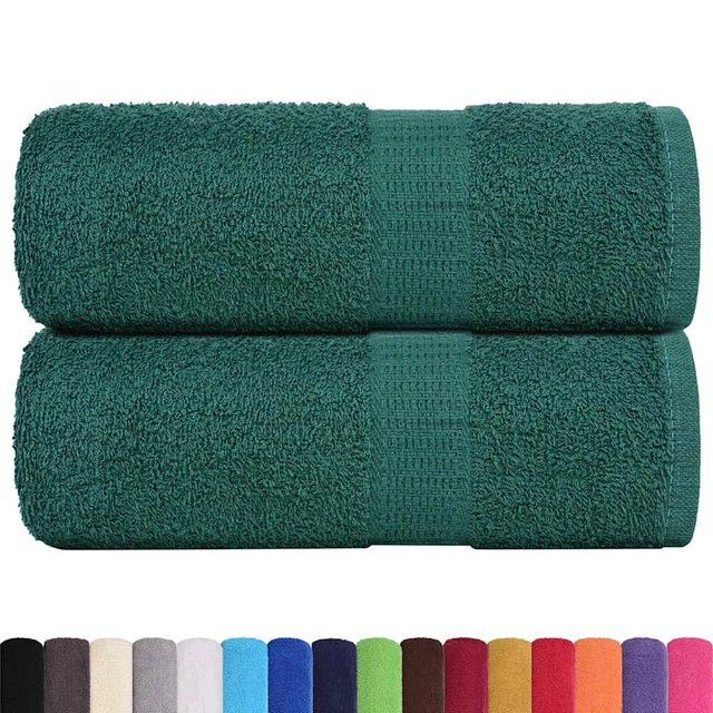 CASA COPENHAGEN Ecstaic Asciugamani 6 Pezzi Set - Viola, 600 G/m², 2 Asciugamani Da Bagno, 2 Asciugamani, 2 Salviette In Morbido Cotone Egiziano Per Bagno, Cucina E Doccia - 6