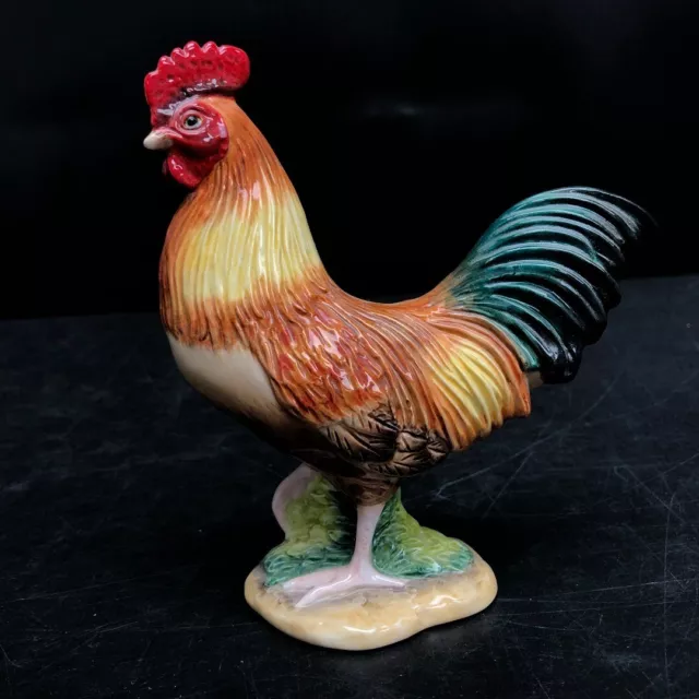 John Beswick Rooster Cockerel Figurine Ceramic Ornament Decoration Animal -CP