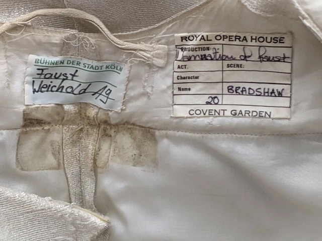 Royal opera house London costume cape The Damnation of Faust Angel wings 2