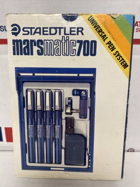Staedtler MarsMatic 1.00 mm Pen - 707 Duranite Profilm - Technical Pen (no  box)