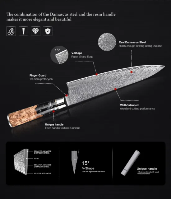New  Hardness 67-layer Damascus Steel 3.5 Inch Fruit chefs Knife for kitchen 3
