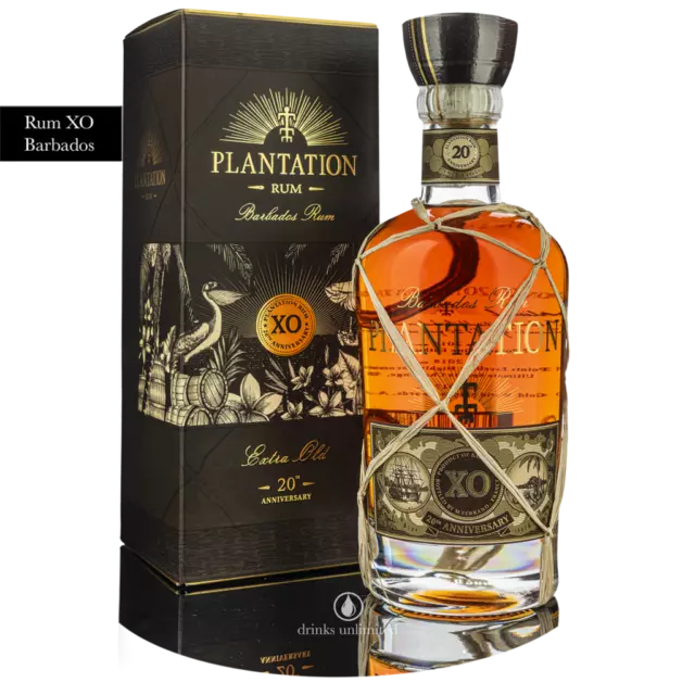 Plantation Rum XO Extra Old 40% 0,7l Ron Barbados Karibik