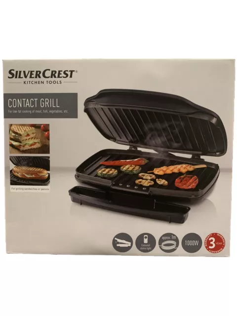 Lidl SILVERCREST Grill 3 in 1 2000W