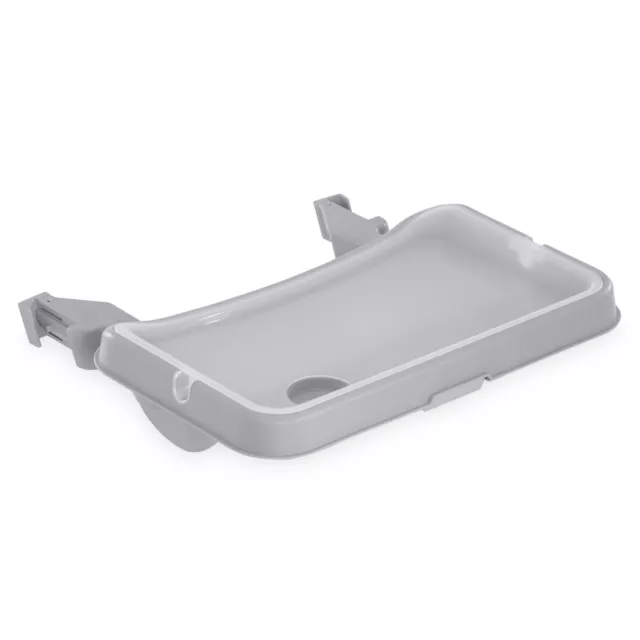 hauck High Chair Tray Table Compatible w/ Wooden Alpha+ & Beta+, Grey (Open Box)