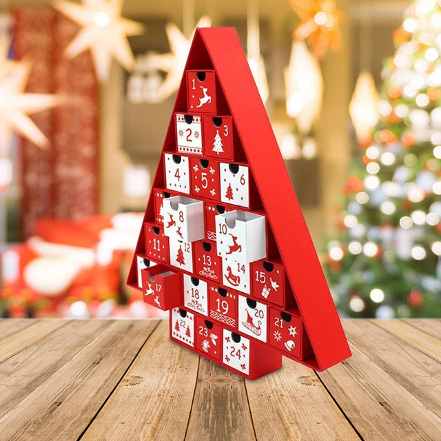 Calendrier De L'Avent DIY 2025 Avec 25 Boîtes Cadeaux Vides