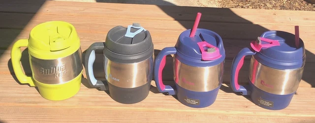 Bubba Keg w Lids & Bottle Opener 52 oz/1.5L Lot of 4 Insulated Stainless Durable